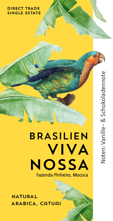 Etikett Brasilien Viva Nossa