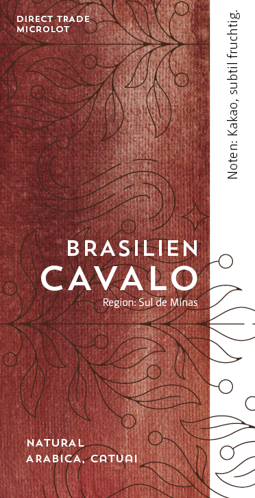 Etikett Brasilien Cavalo