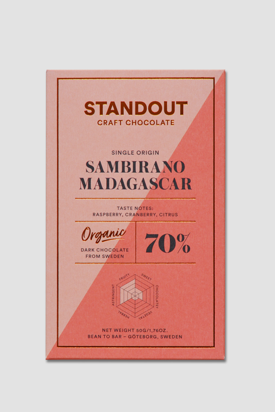 Standout Sambirano Madagascar Schokolade