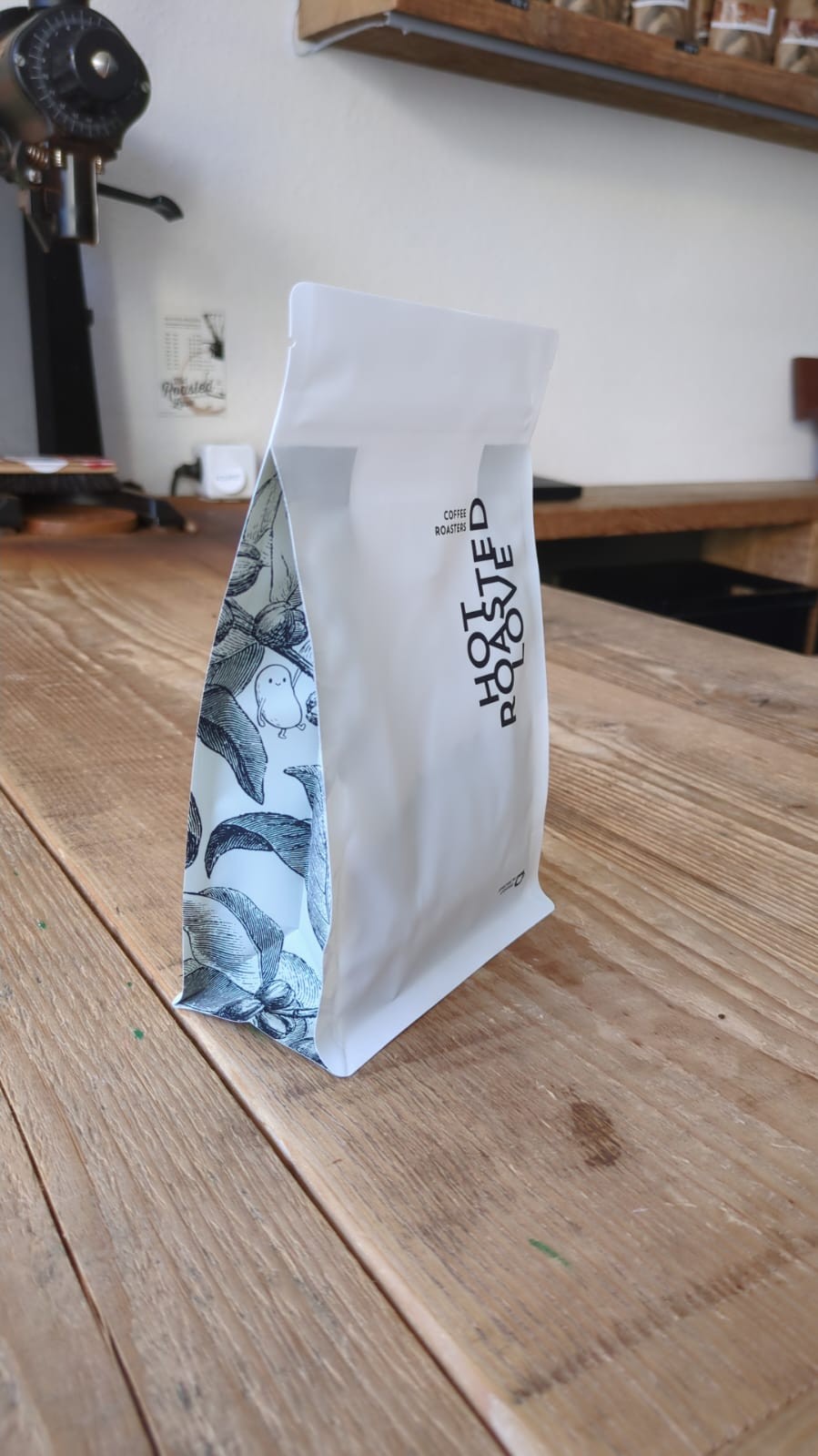 Kaffeetüte Vorderseite