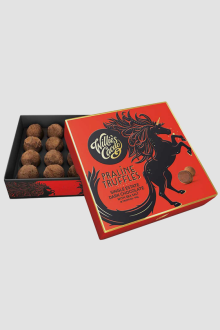WILLIES CACAO DUNKLE TRÜFFEL MIT MEERSALZ